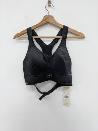 Adidas/阿迪达斯 smc 黑色 女装高强度训练 运动内衣文胸FU0275