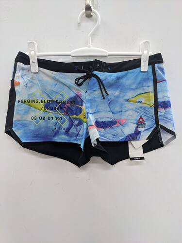 锐步 REEBOK SHORTS CLOTHES TRAINING 女子健身训练短裤 BK4556