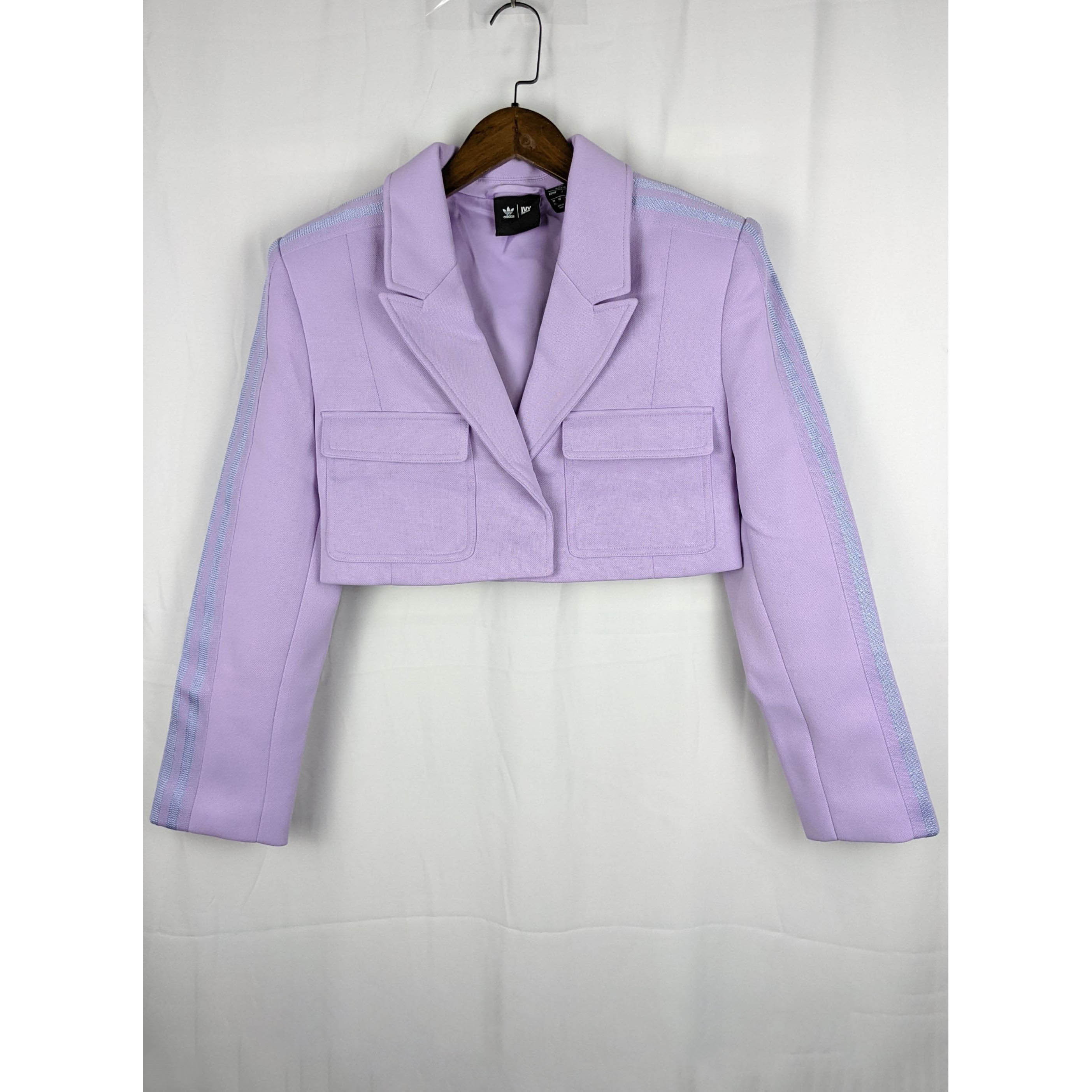 轻奢联名 IVY Park x adidas Cropped Suit 碧昂丝小西服 绝版款