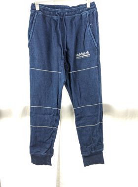 adidas Kaval Jogger 男做旧水洗款休闲束脚裤 DV1949 吊牌丢失清