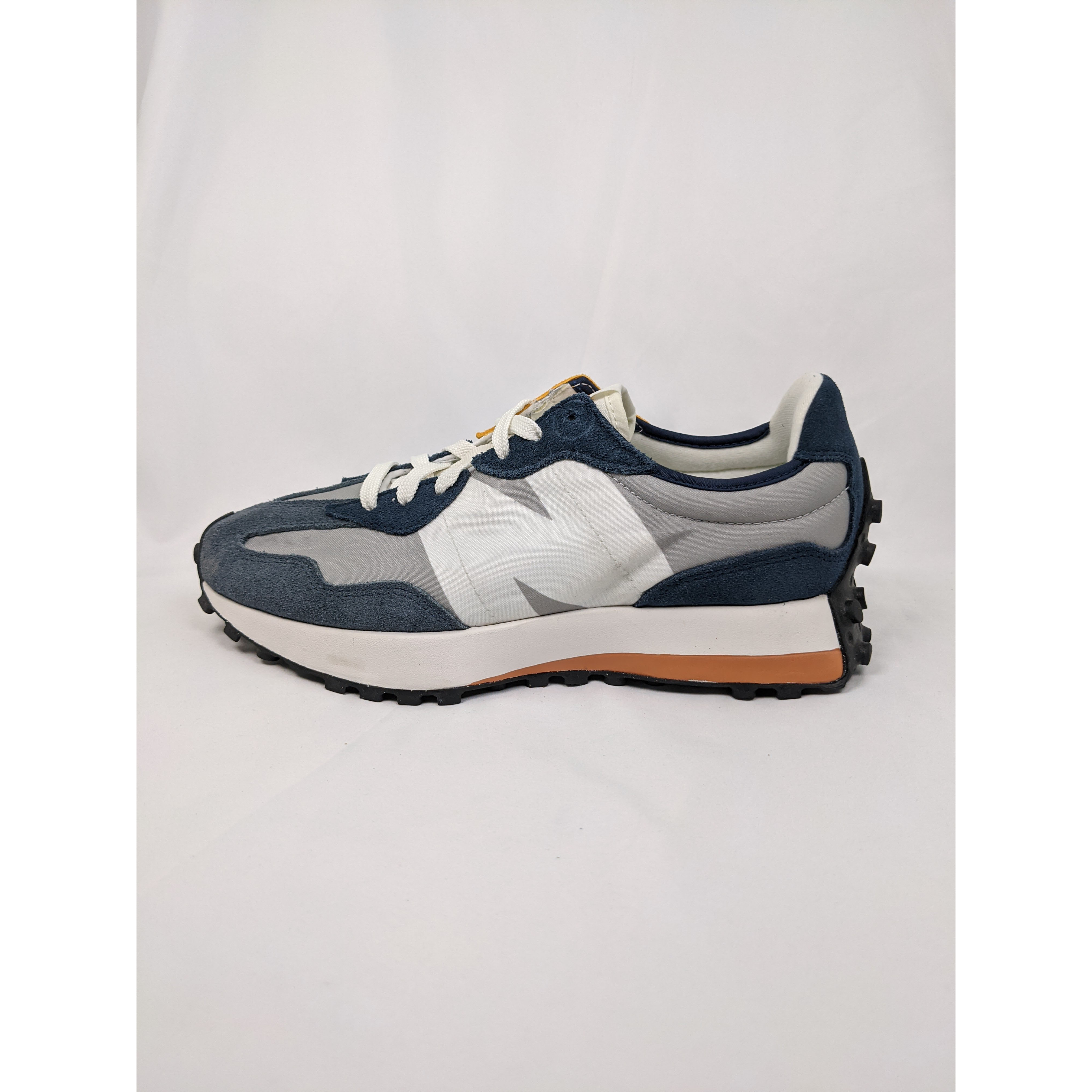 正品 New Balance 327 Vintage 男子复古休闲鞋 MS327OC 轻微色差