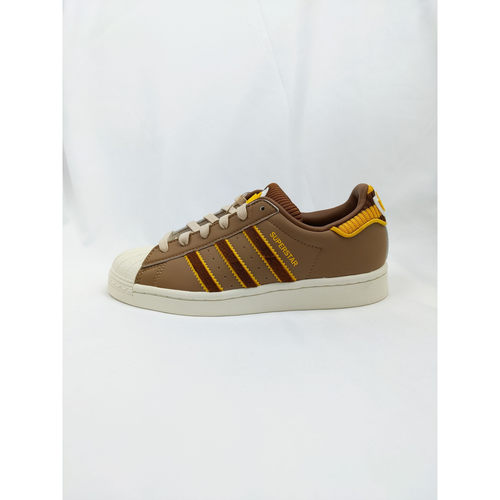 正品 三叶草 adidas Superstar 女子贝壳头复古皮质休闲鞋 IG3003