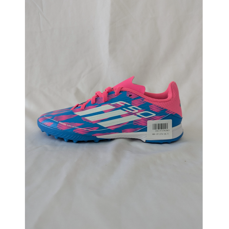 正品 adidas F50 League Turf Youth 青少年/男女子足球鞋 IF1374