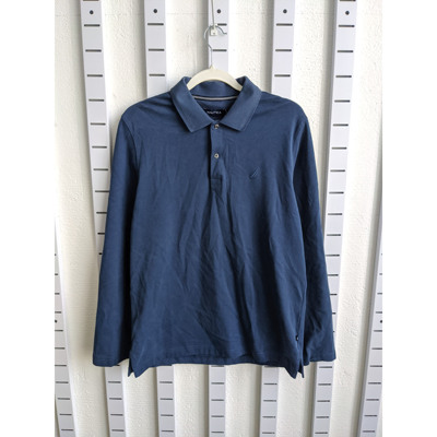 正品 NAUTICA 诺蒂卡 男子高端材质 长袖POLO衫 员工内买 正价999