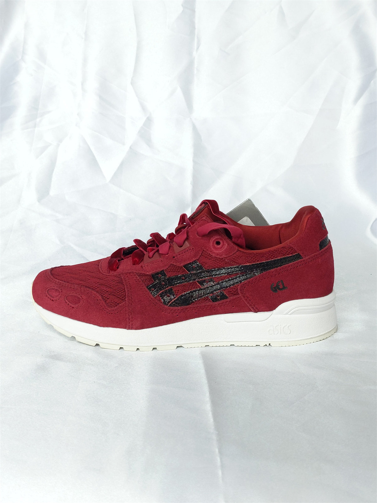 Asics Tiger GEL-LYTE 女子酒红经典复古潮流跑步鞋 H8D5L-2690