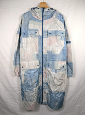 正品 高端设计师联名 adidas Stella McCartney 女子长款风衣外套