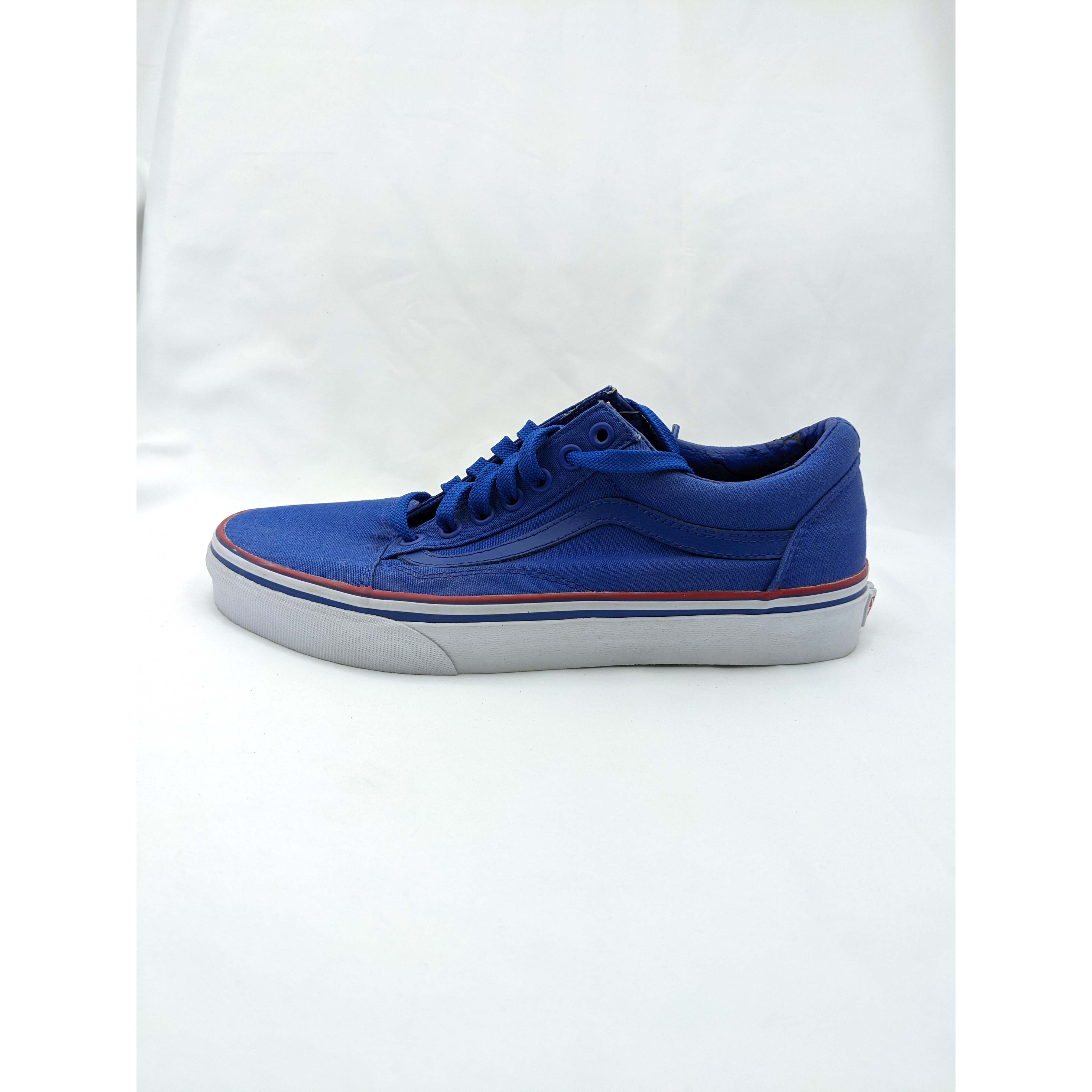 正品 Vans Old School 男子帆布鞋休闲鞋 VN0A31Z9MLQ 有存放痕迹