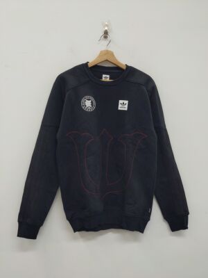 正品 绝版联名 EVISEN x adidas ST 男子休闲套头衫卫衣 DU3898