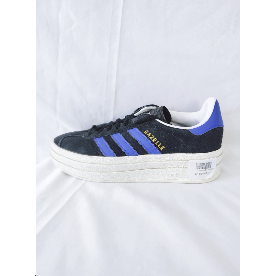 正品 adidas Gazelle Bold 女子松糕底 复古休闲鞋 无原盒 轻色差