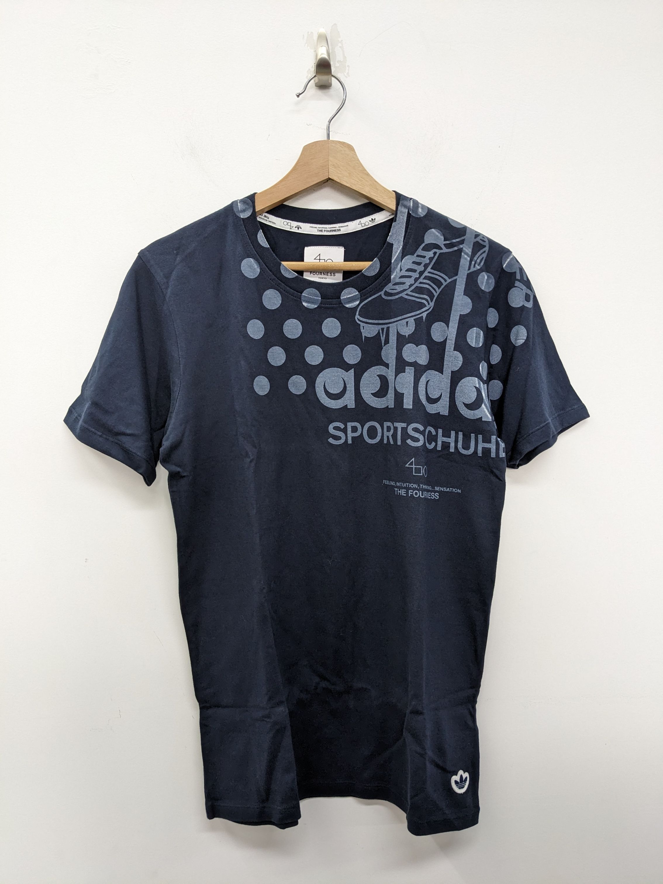 ADIDAS x FOURNESS 三叶草 仓石一树操刀设计 男女休闲T恤 AA8998