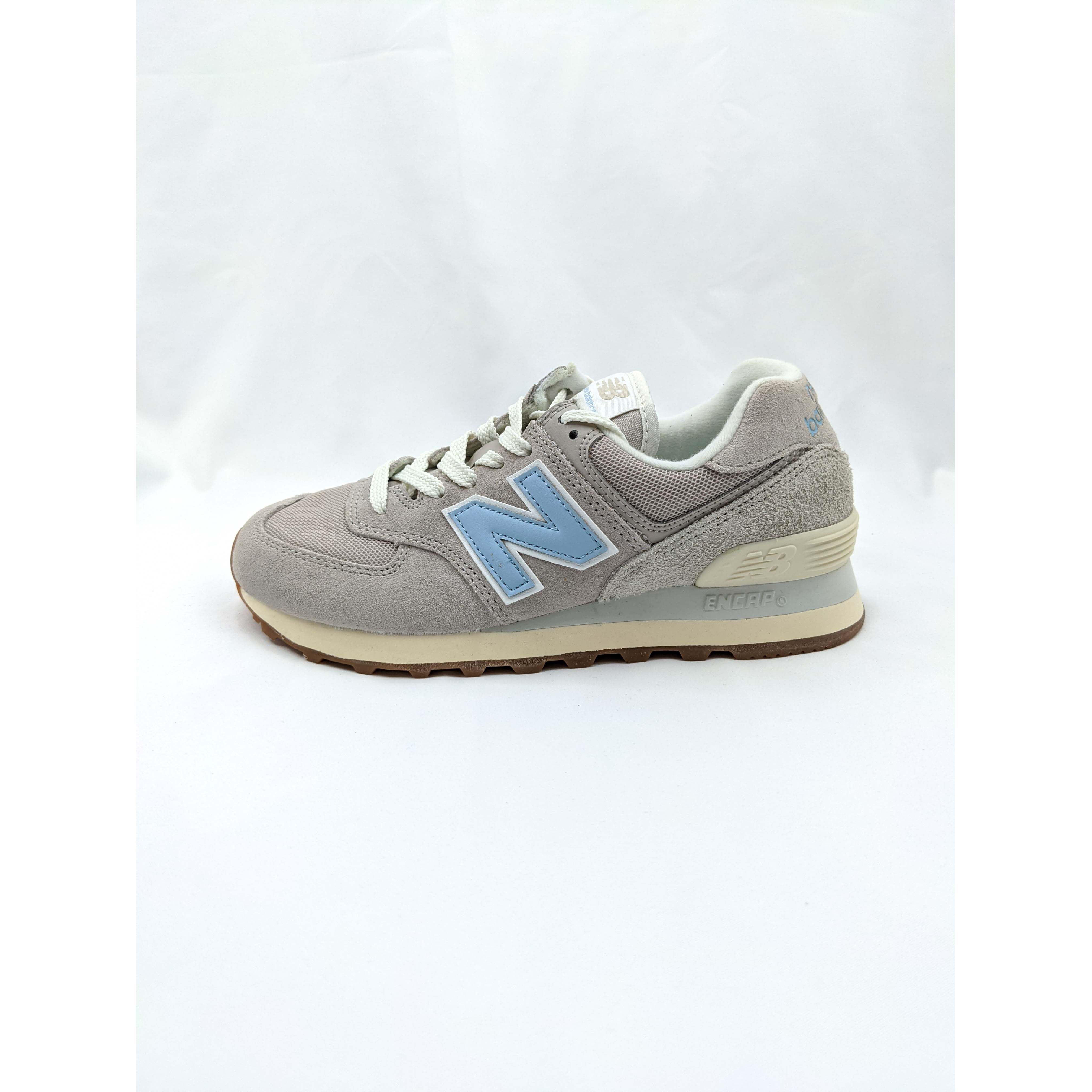 现货到 New Balance 女子经典款574系列复古休闲鞋 WL574GQ2 半盒