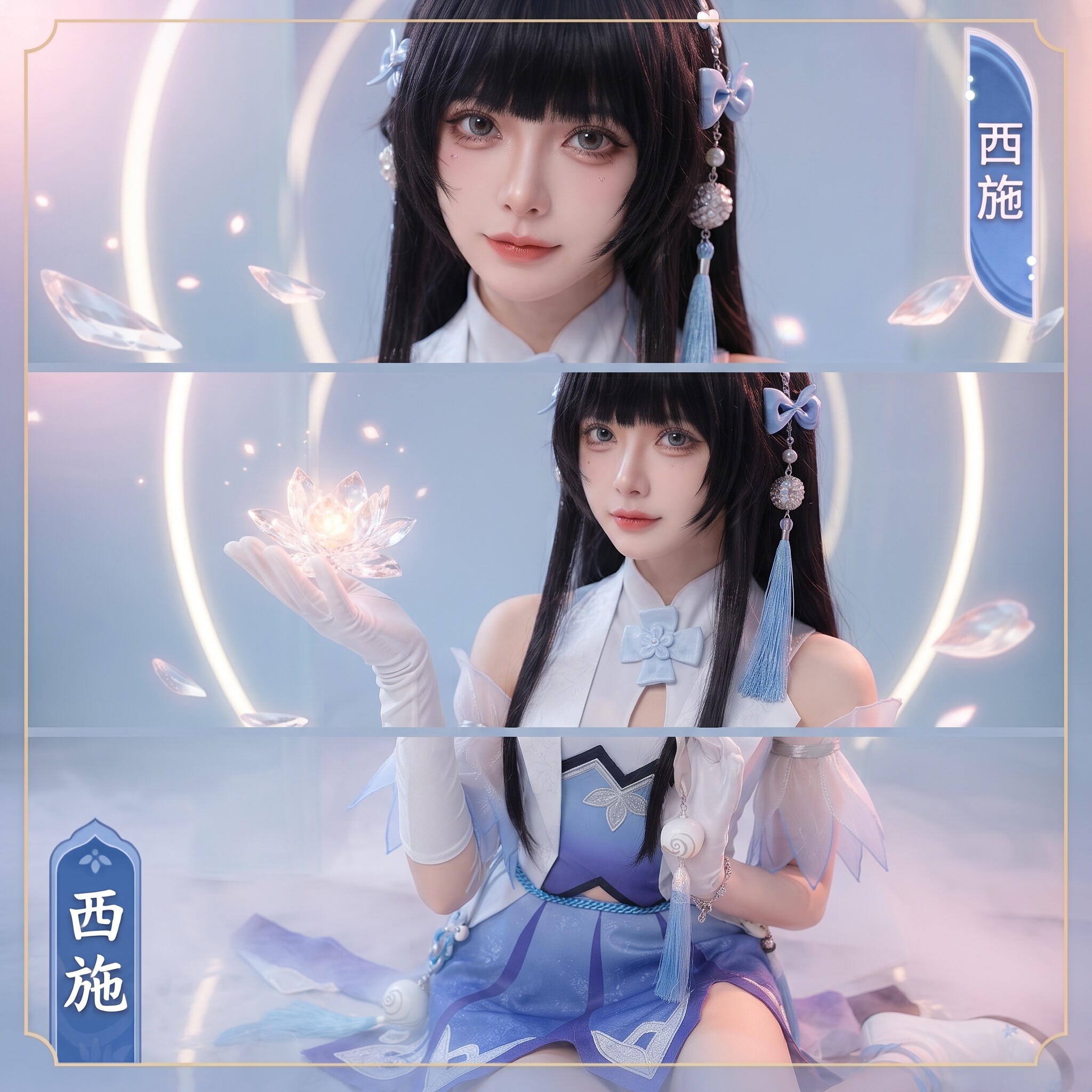 王者荣耀西施原皮COS服角色扮演