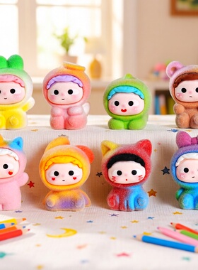 可爱治愈树脂欧仔车载桌面摆件