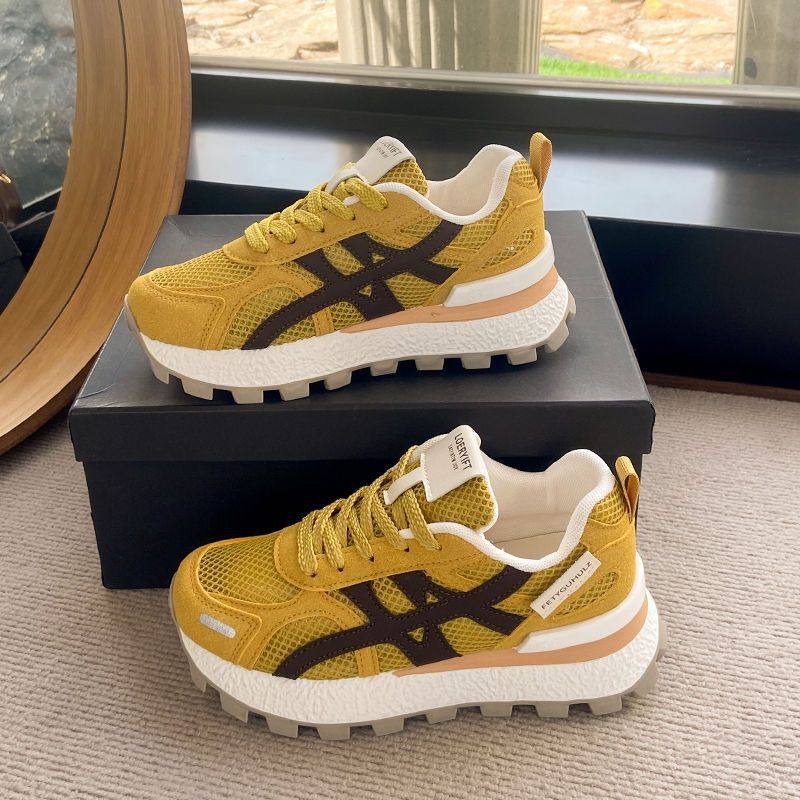 老爹鞋女厚底增高2025新款爆款夏季网面透气运动鞋软底超轻小白鞋,女鞋,浅口单鞋,淘宝优惠券,粉丝福利购,淘宝优惠卷