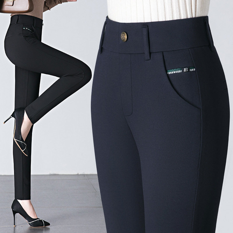 打底裤女2026春季新款外穿胖mm大码修身弹力小脚铅笔裤高腰妈妈裤,女装/女士精品,打底裤,淘宝优惠券,粉丝福利购,淘宝优惠卷