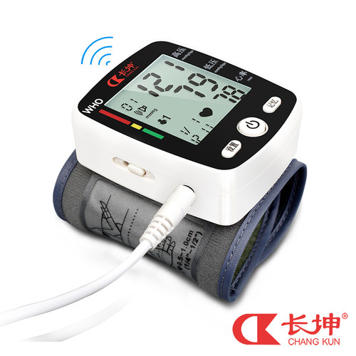 长坤CK-W355手腕式电子血压计家用血压测量仪计测血压测试仪器表