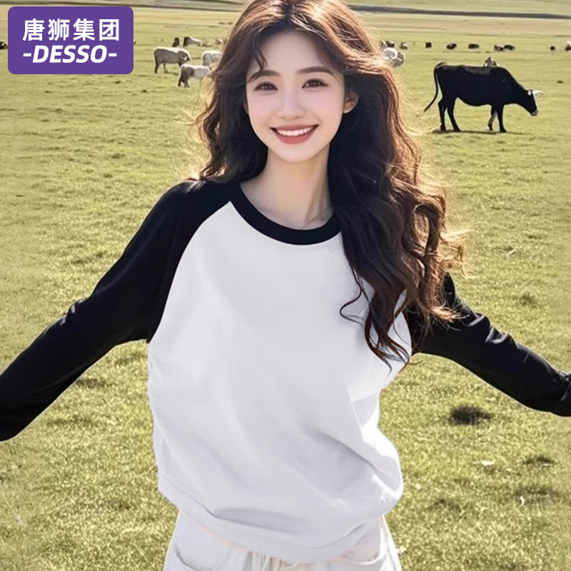 唐狮集团DESSO长袖t恤女2025新款