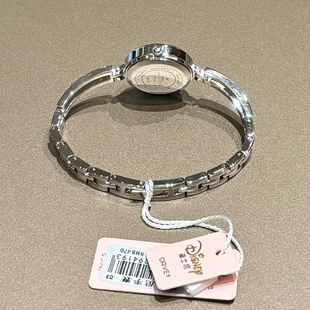 迪士尼正品手镯式石英腕表女士轻奢小众简约气质送女朋友礼盒手表