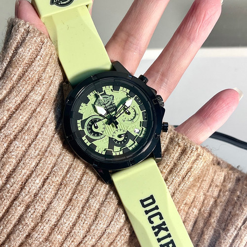 DICKIES石英机芯情侣三眼