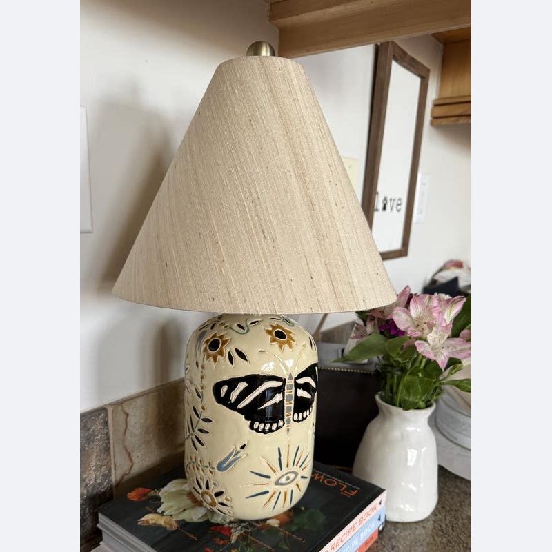 现 纽约下城公园进口奇思妙想俏皮动物插画陶瓷浮雕装饰台灯