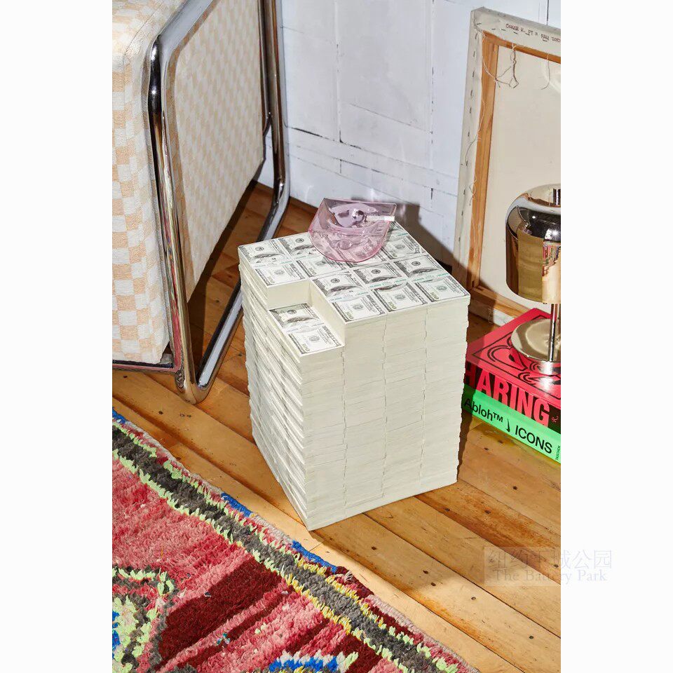 现 纽约下城公园进口爱恨交织百万美金趣味置物架边几边桌