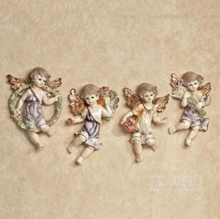 纽约下城公园进口toc鲁本斯古典肉乎乎四季欢乐小天使浮雕壁饰