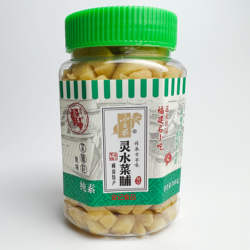 灵水香脆菜脯粒350g盒装原味闽南特产古早味素食下饭菜萝卜干咸菜