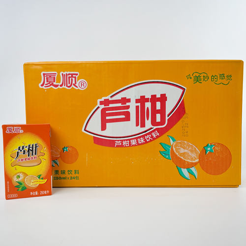 厦顺芦柑果味饮料250ml