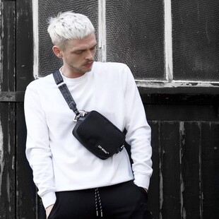 新款OFFWHITE外套相机包手机包小挂包OW挎包皮革腰包数码包单肩包