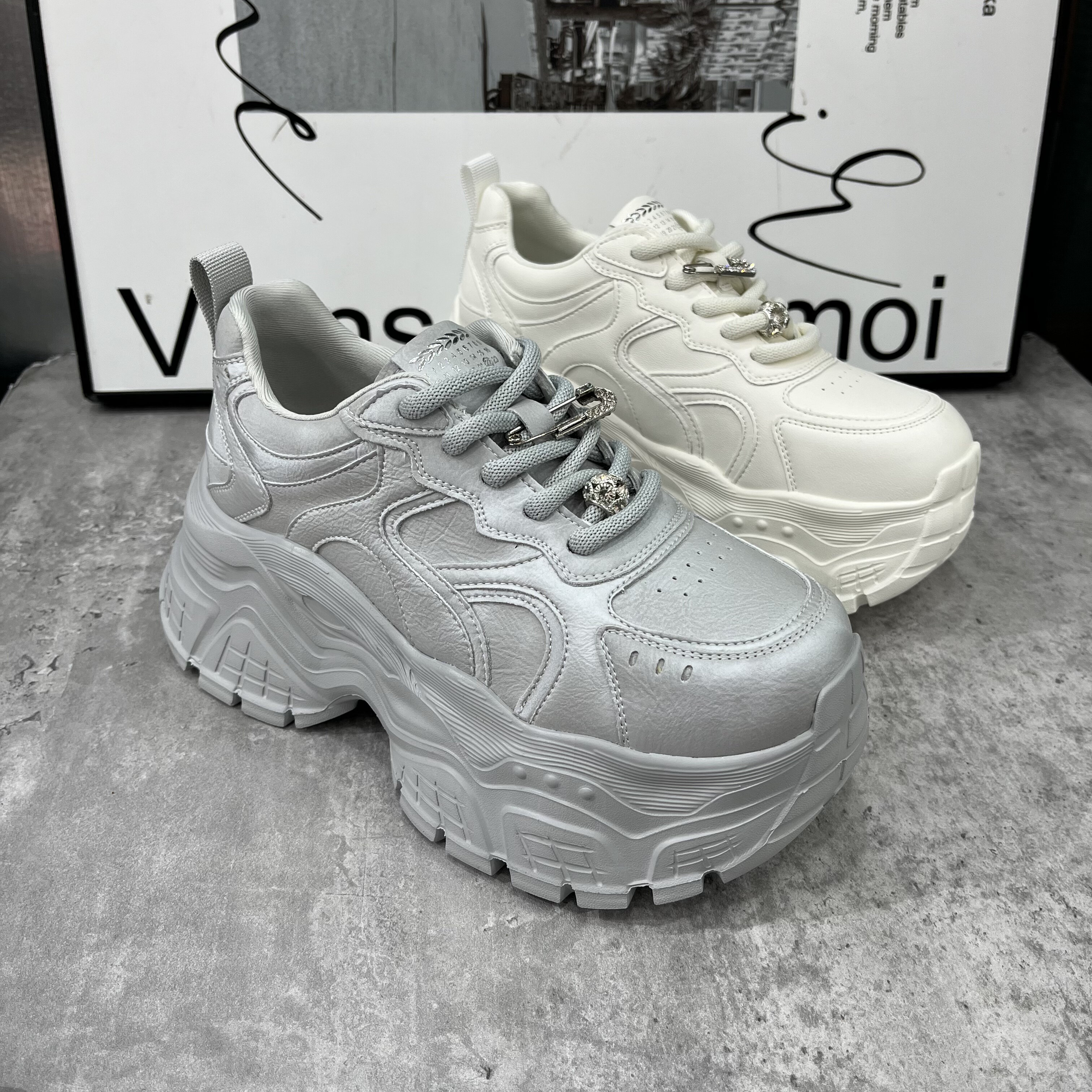 2026春季女鞋超轻松糕厚底单款休闲鞋增高女款老爹鞋女潮鞋女单鞋,女鞋,老爹鞋,淘宝优惠券,粉丝福利购,淘宝优惠卷