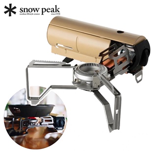日本Snow Peak雪峰瓦斯炉卡式炉户外便携露营炉子食物加热GS-600