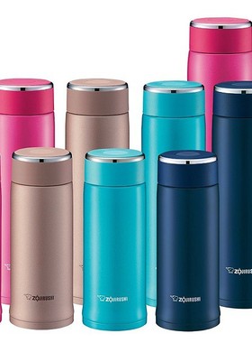 日本象印SM-JD JB36/LA48保温杯水壶360 480ml简单大方拧盖款简约