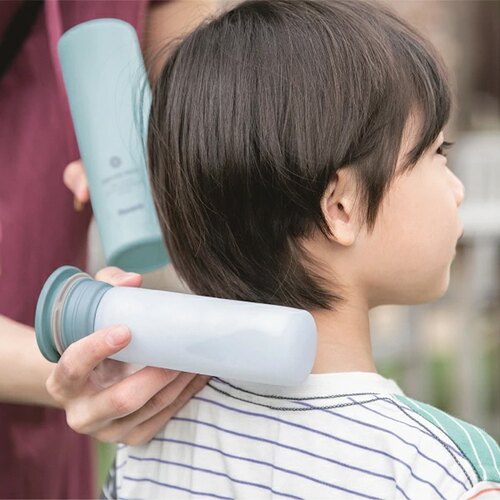 日本孔雀便携冰袋防暑神器可拆卸