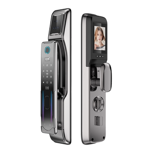 火车头和谐号PRO MAX 高端3D人脸识别全自动智能门锁