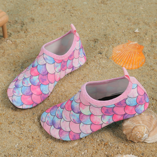 儿童沙滩鞋速干涉水溯溪户外跳绳攀岩防滑袜鞋防沙赶海专用礁石鞋