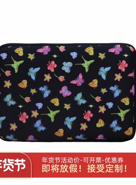 14inch15.3Air防震微绒内里时尚印花笔记本内胆包电脑保护套【防水潜水料味觉敏感慎拍】