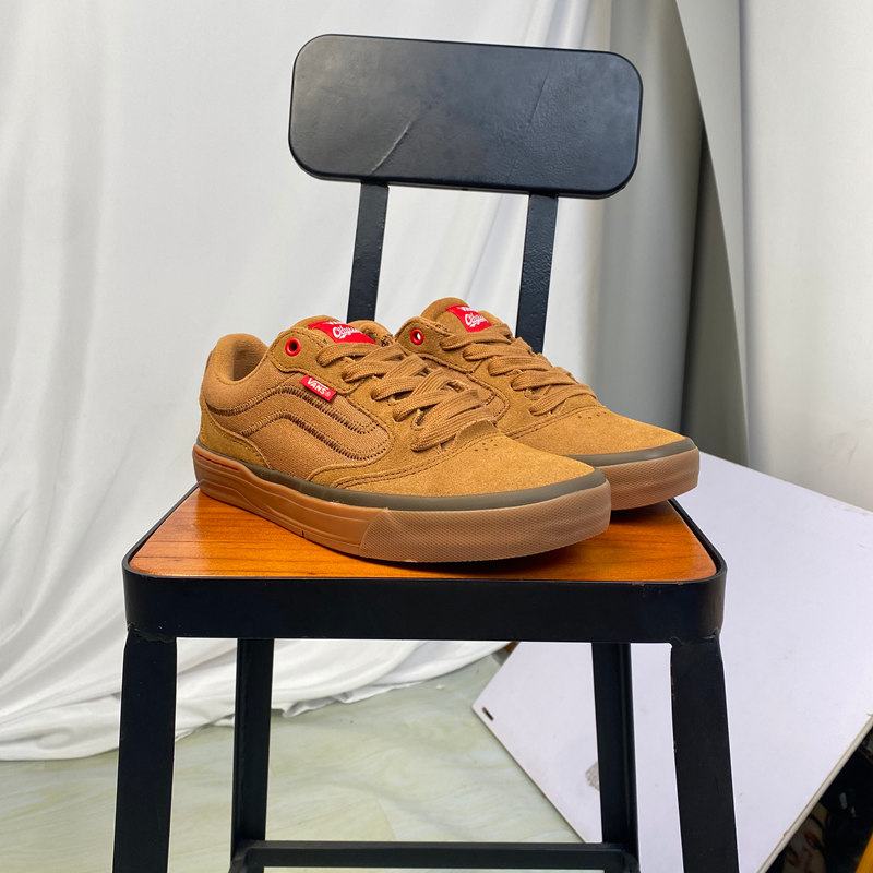 VANS范斯BMX PROOF WAFFLECUP低帮联名麂皮专业滑板鞋VN000DCGBRO