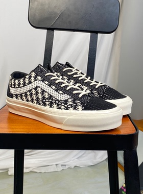 VANS范斯LX OLD SKOOL 36 EK低帮飞织布情侣帆布男女百搭休闲板鞋