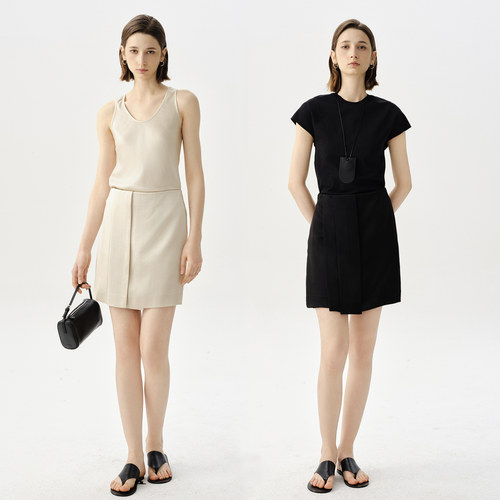 Butterflyriver/蝶之河短裙通勤