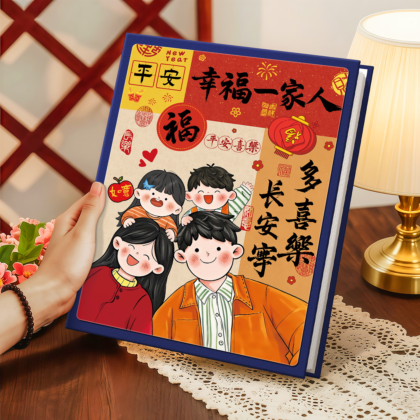 相册本纪念册儿童大容量家庭5寸6寸宝宝成长记录册影集3寸4寸相簿