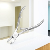 不锈钢指甲钳尖头鹰嘴钳斜口美甲死皮剪甲沟嵌甲钳指甲剪刀清洁护