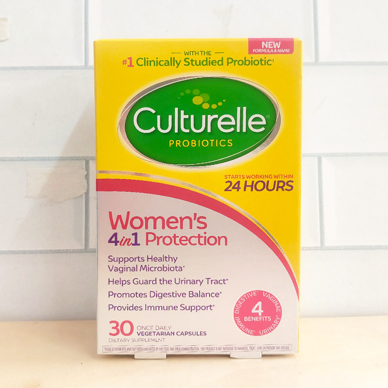 美国进口culturelle康萃乐LGG益生菌胶囊30粒女性调理肠道菌