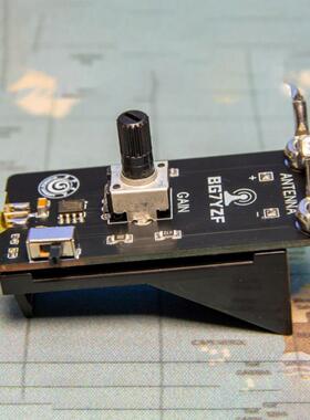 短波增强便携式信/收音机天线环天线中波NE592D有源SDR小FM接收