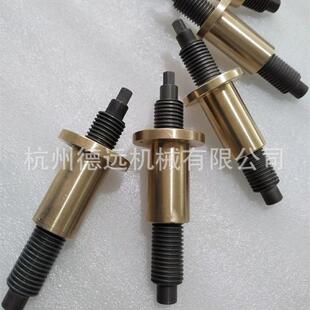 丝杆梯形丝杆丝杠T8钢粗牙T型螺纹丝杠全扣45高强