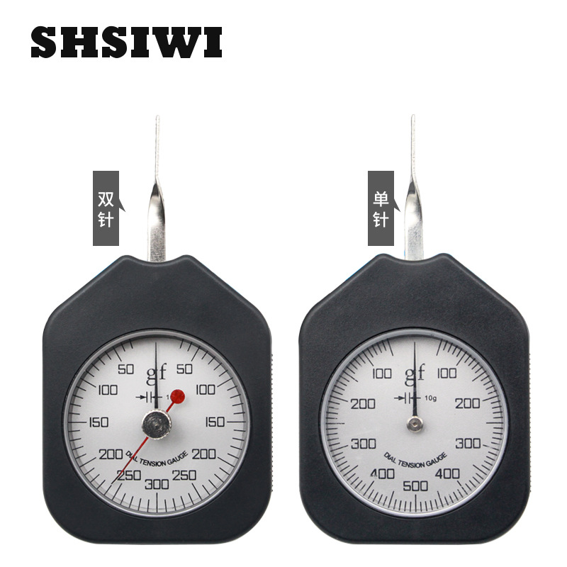 双针读数方便弹簧测力计思为测克计seg-5-2表式测克计张力计