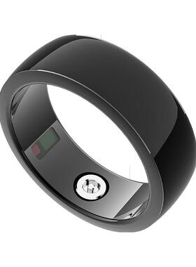 多功能黑戒指健康血氧ring心率防水科技蓝牙监测智能Smart指环