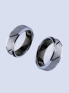 新款血氧戒指运动戒指健康戒指情侣心率睡眠监测蓝牙智能智能