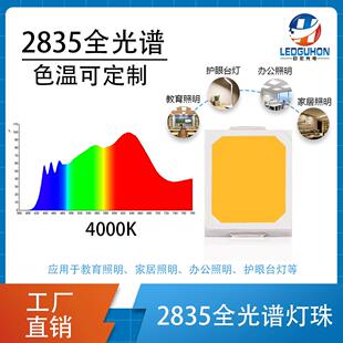 贴片护眼灯4000Kled定制厂家97灯珠灯珠led光谱指高显全2835