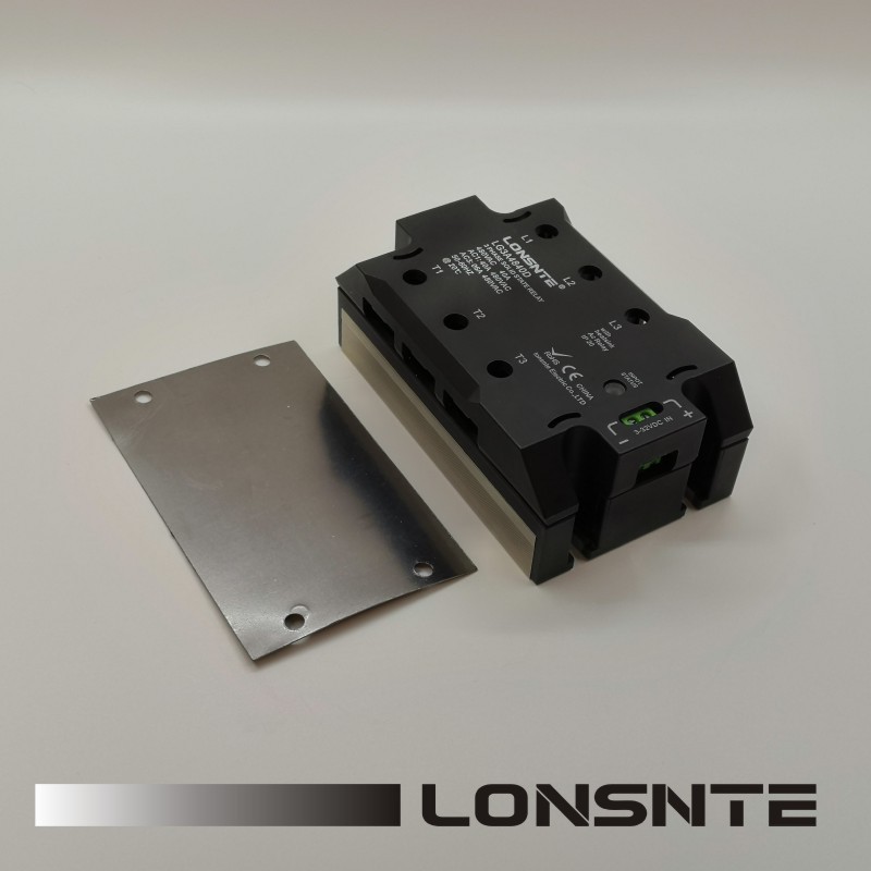 LONSNTE固态继电器耐压480V三相TSR-10DA蓝石三相LG3A4810D