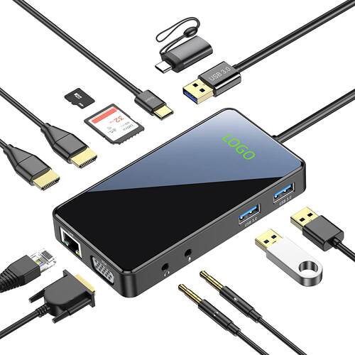 连接坞11电脑4K30USB3.0displaylink1显示多屏拓展合高清屏幕显示